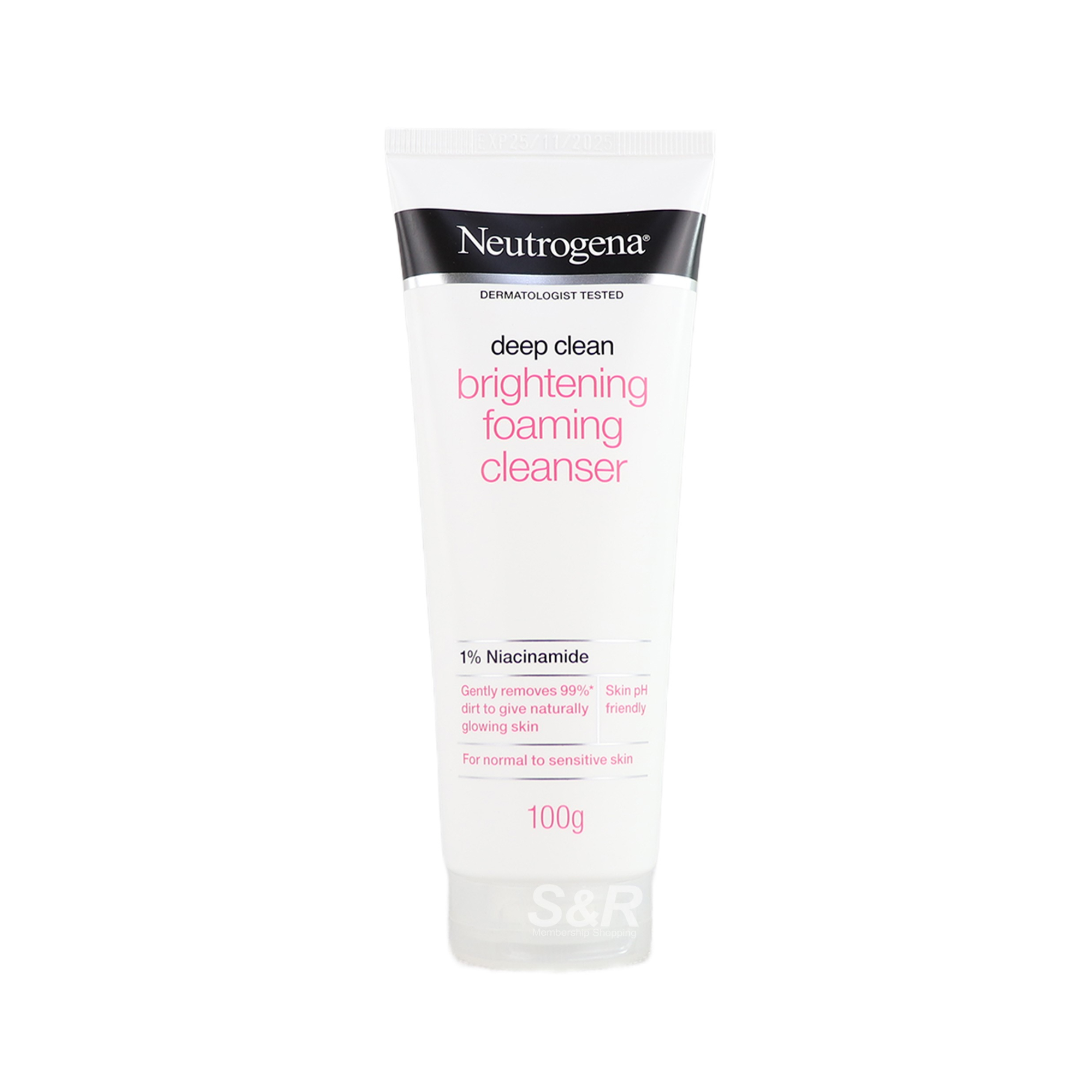 Neutrogena Deep Clean Brightening Foaming Cleanser 100g